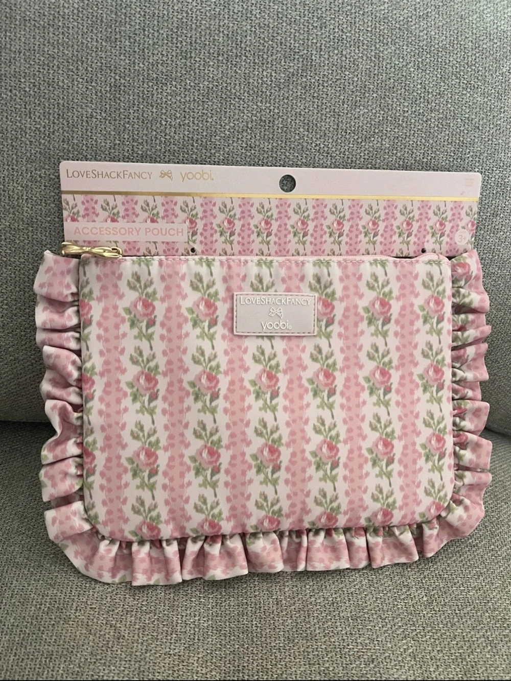 LoveShackFancy Pouch Blooming Heirloom
